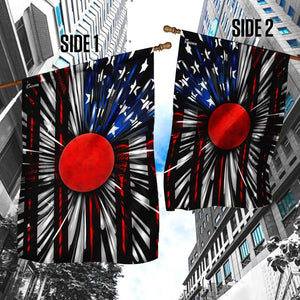3D Lacrosse American Flag