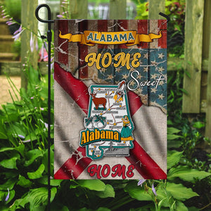 Alabama. Home Sweet Home Flag