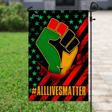 Load image into Gallery viewer, All Lives Matter African American Flag