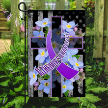 Load image into Gallery viewer, Alzheimer’s Awareness Flag ANL67F