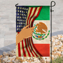 Load image into Gallery viewer, American Grown With Mexican Roots Flag