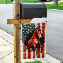 Load image into Gallery viewer, American Flag Horse Flag