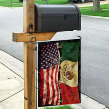 Load image into Gallery viewer, American Grown With Mexican Roots Flag