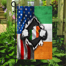 Load image into Gallery viewer, America Home With Irish Blood Flag