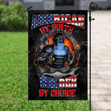 Load image into Gallery viewer, American By Birth Welder By Choice Flag