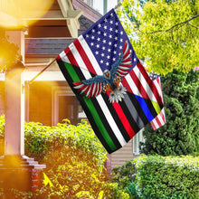 Load image into Gallery viewer, American Eagle First Responder U.S. Flag