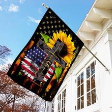 Load image into Gallery viewer, American Faith Sunflower Flag
