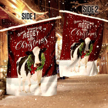 Load image into Gallery viewer, A Little Mooey Christmas Flag