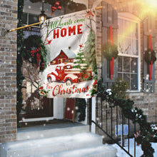 Load image into Gallery viewer, All Hearts Come Home For Christmas Flag