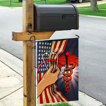 Load image into Gallery viewer, American Nurse Flag