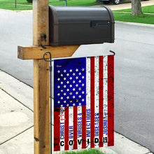 Load image into Gallery viewer, America Strong. Jesus Christ Joshua 1:9 Flag