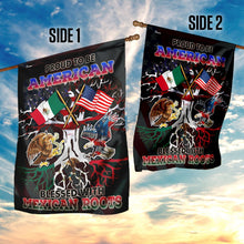 Load image into Gallery viewer, American Mexican Friendship Flag