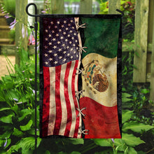 Load image into Gallery viewer, American Grown With Mexican Roots Flag
