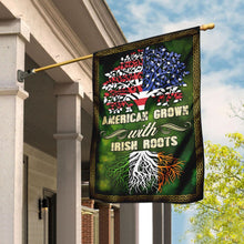 Load image into Gallery viewer, American Grown With Irish Roots Flag