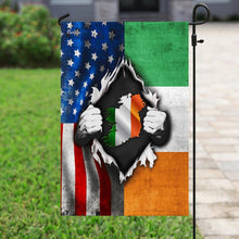 Load image into Gallery viewer, America Home With Irish Blood Flag