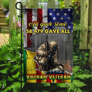 All Gave Some 58,479 Gave All Vietnam Veteran Memorial Flag