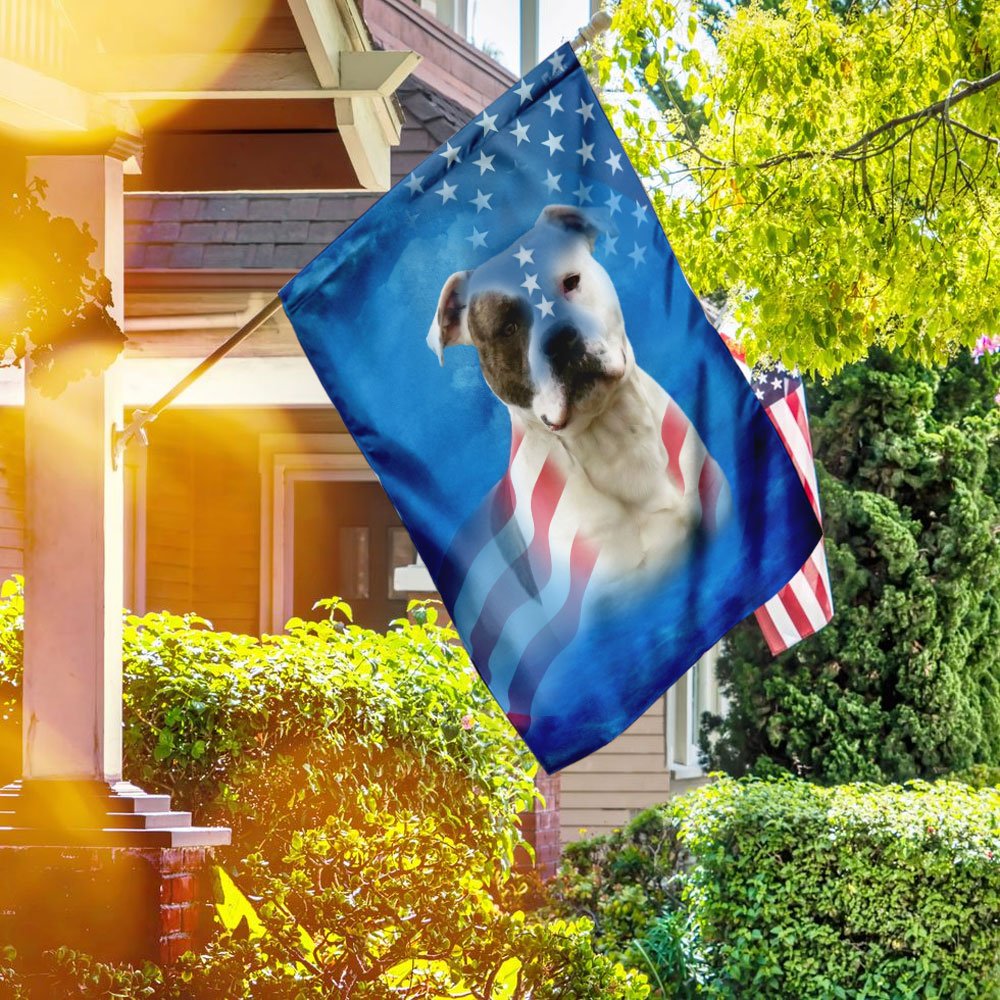 American Bulldog Stars & Stripes Flag