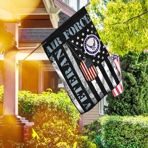 Air Force Veteran Flag