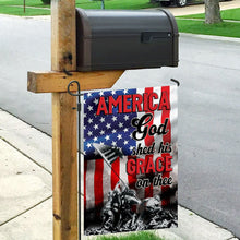 Load image into Gallery viewer, America, God Shed His Grace On Thee Flag