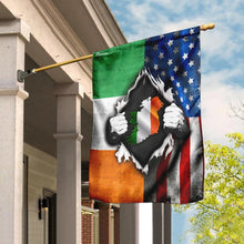 Load image into Gallery viewer, America Home With Irish Blood Flag