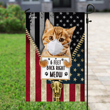 Load image into Gallery viewer, 6 Feet Back Right Meow Cat Flag