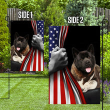 Load image into Gallery viewer, American Akita U.S. Flag TRL772Fv30