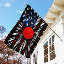 Load image into Gallery viewer, 3D Lacrosse American Flag