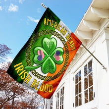 Load image into Gallery viewer, American Heart Irish Blood Flag