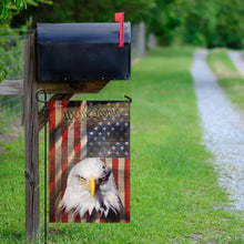 Load image into Gallery viewer, American Eagle Patriot. We The People Flag