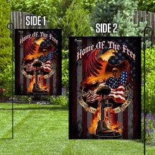 Load image into Gallery viewer, America Home Of The Free Because Of The Brave Flag