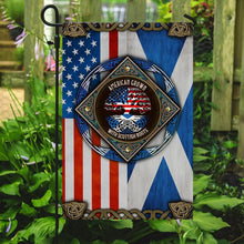 Load image into Gallery viewer, American Grown With Scottish Roots Flag