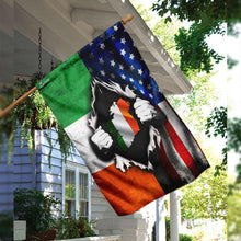 Load image into Gallery viewer, America Home With Irish Blood Flag