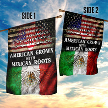 Load image into Gallery viewer, American Grown With Mexican Roots Flag