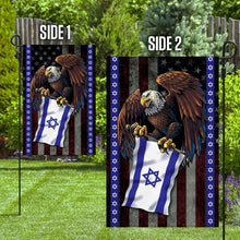 Load image into Gallery viewer, American Grown With Israel Roots Flag