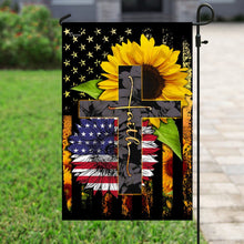 Load image into Gallery viewer, American Faith Sunflower Flag