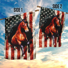 Load image into Gallery viewer, American Flag Horse Flag