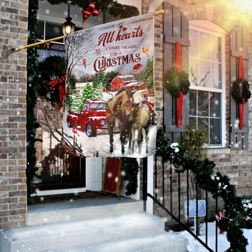 All Hearts Come Home For Christmas – Horse Flag