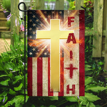 Load image into Gallery viewer, American Faith Cross Flag