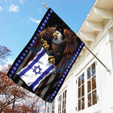 Load image into Gallery viewer, American Grown With Israel Roots Flag