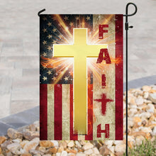 Load image into Gallery viewer, American Faith Cross Flag