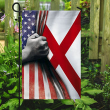 Load image into Gallery viewer, Alabama State American Flag
