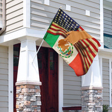 Load image into Gallery viewer, American Grown With Mexican Roots Flag