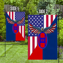 Load image into Gallery viewer, 30th Infantry Division Old Hickory American Eagle Flag TRL1049Fv1